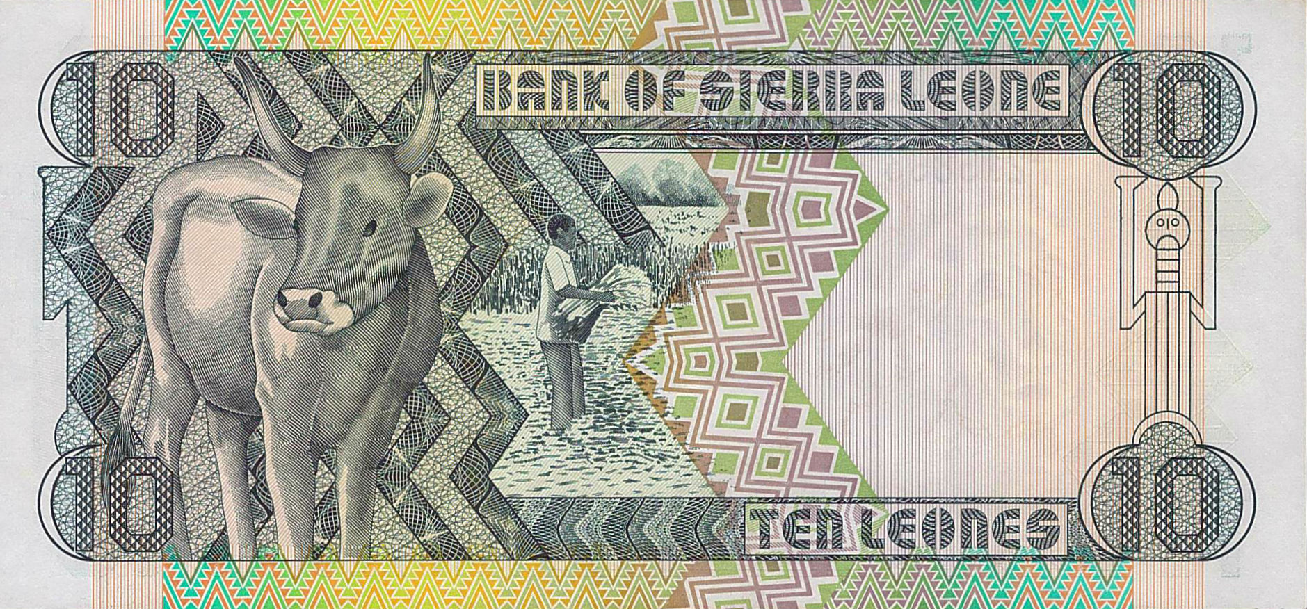 Sierra Leone 10 1988 UNC P-15